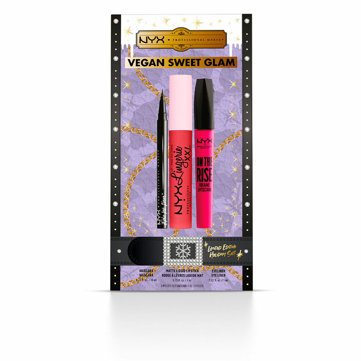 Make-Up Set NYX Vegan Sweet Glam Limited edition 3 Pieces-0