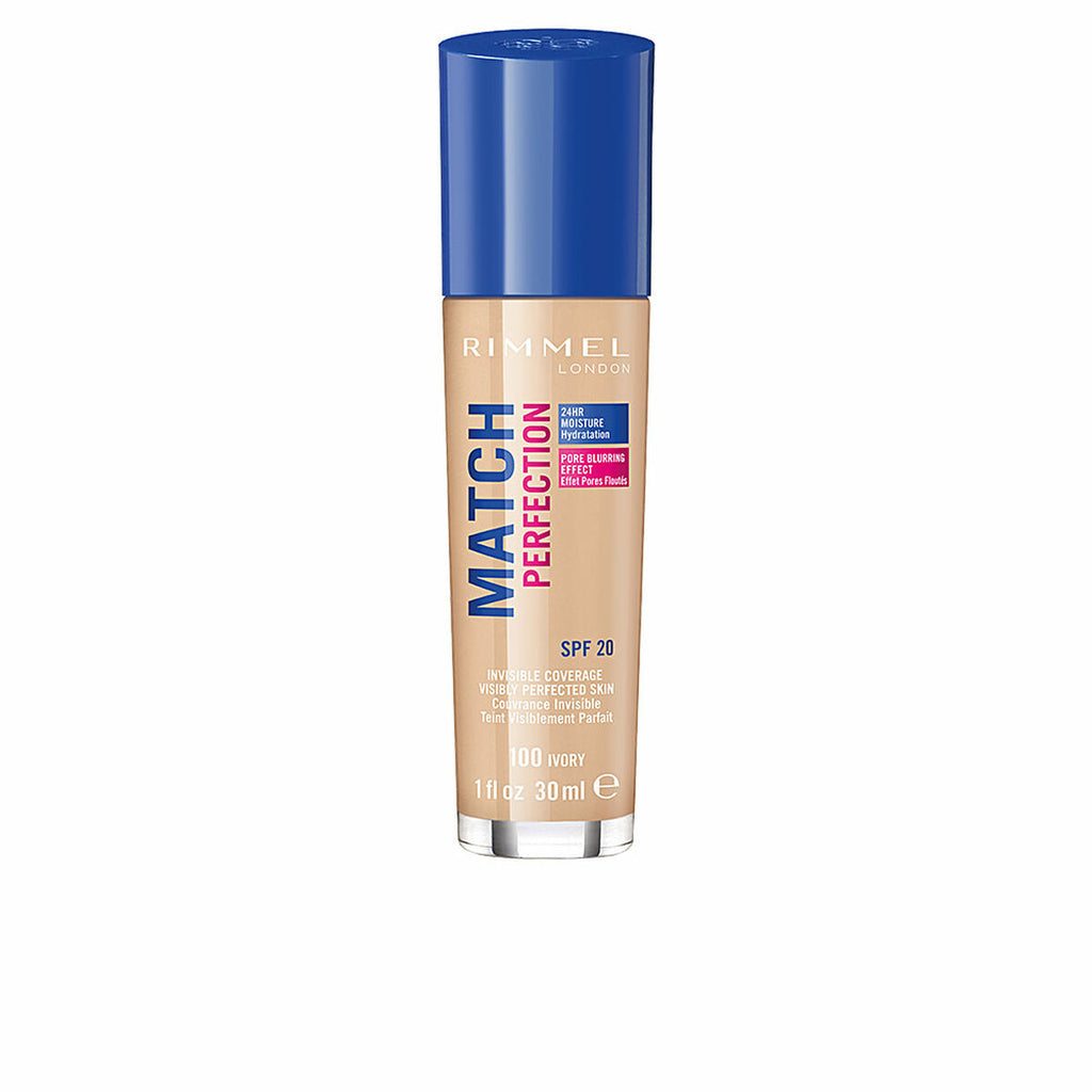 Liquid Make Up Base Match Perfection Rimmel London (30 ml)-3
