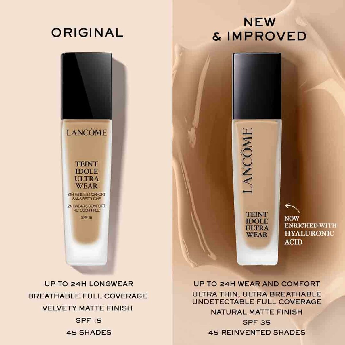 Liquid Make Up Base Lancôme Teint Idole Ultra Wear W Nº 405W Spf 35 30 ml-6