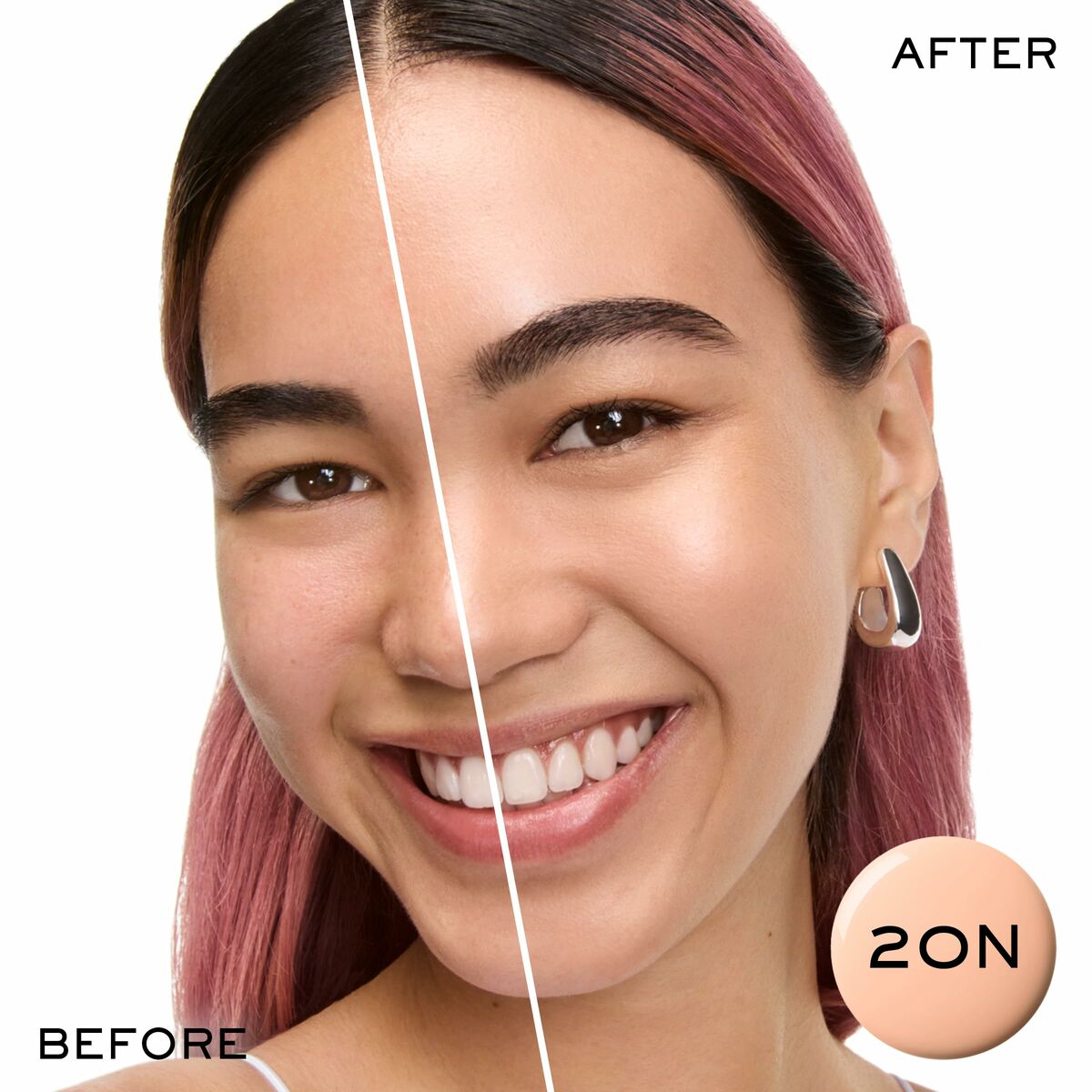 Hydrating Cream with Colour Lancôme IDÔLE MAKE-UP Nº 20n 30 ml-4