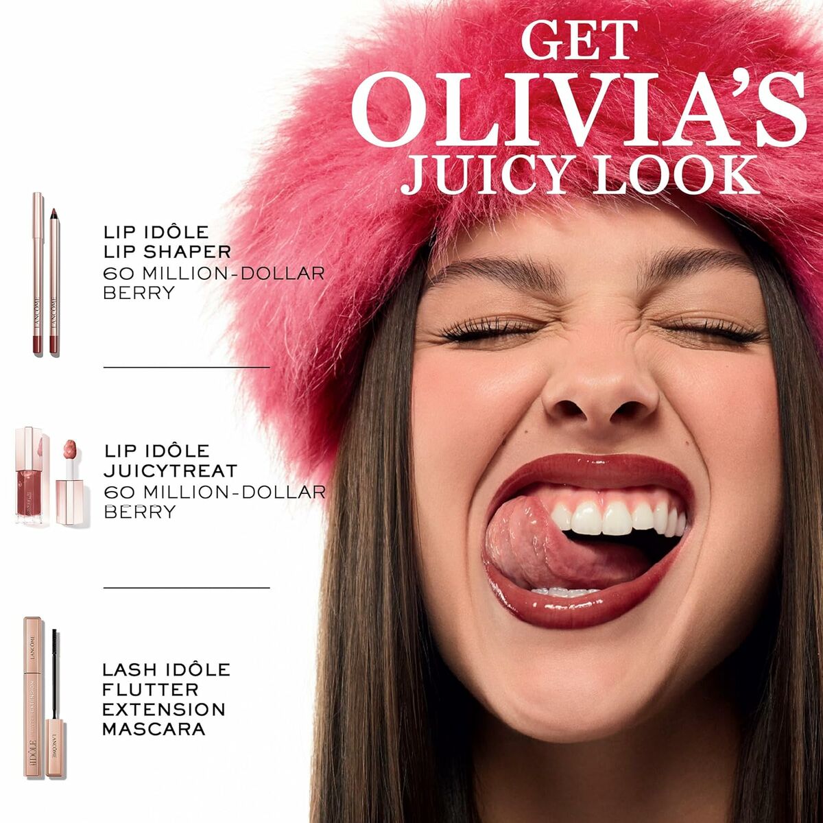 Gloss Lancôme IDÔLE MAKE-UP Nº 22-Rosy Plump 9 ml-3