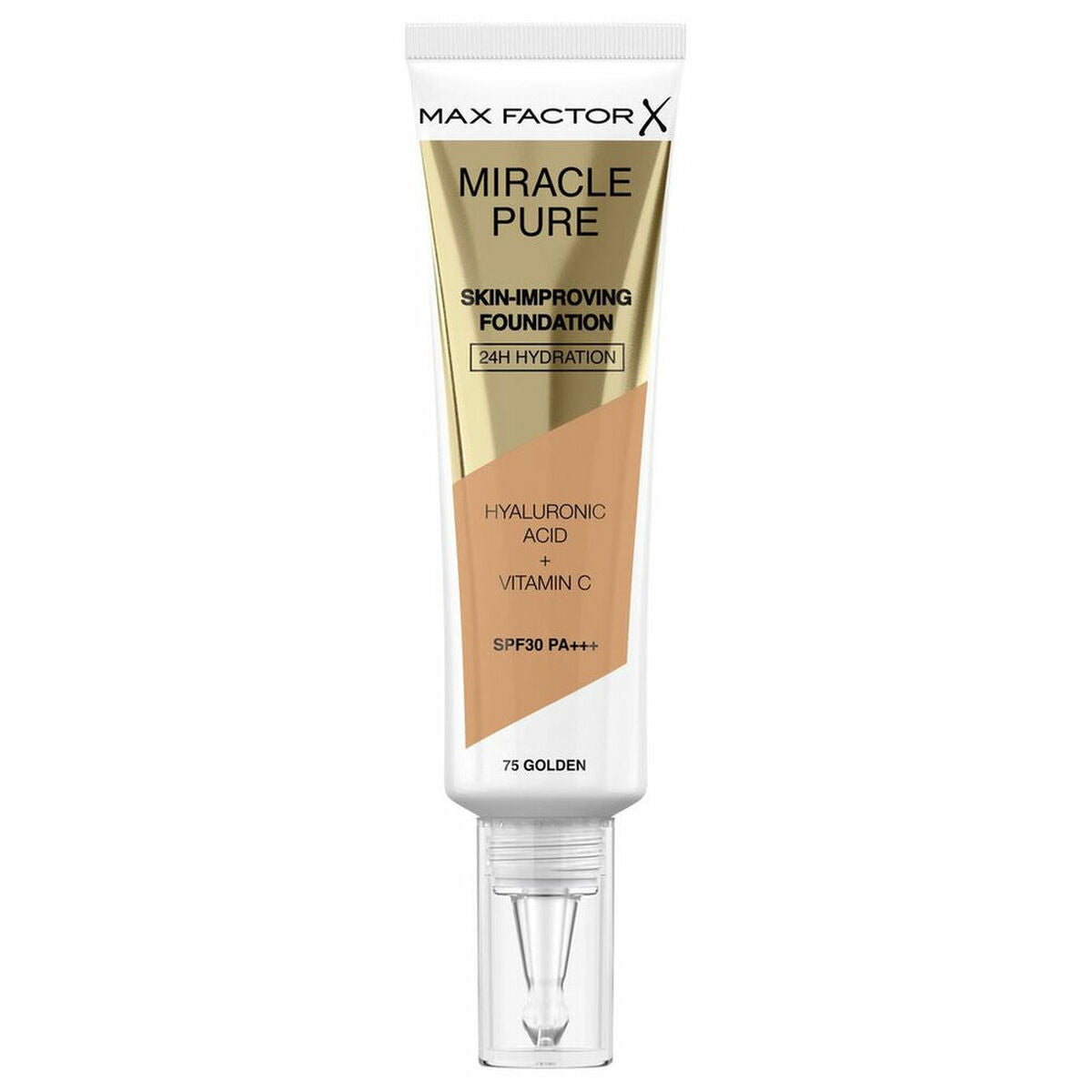 Liquid Make Up Base Max Factor Miracle Pure 75-golden SPF 30 (30 ml)-0