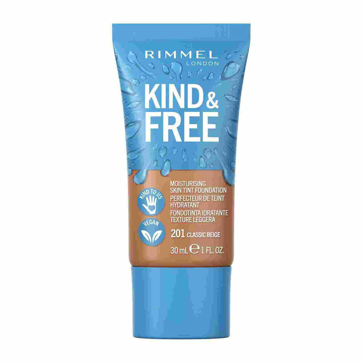 Crème Make-up Base Rimmel London Kind & Free 210-golden beige (30 ml)-0