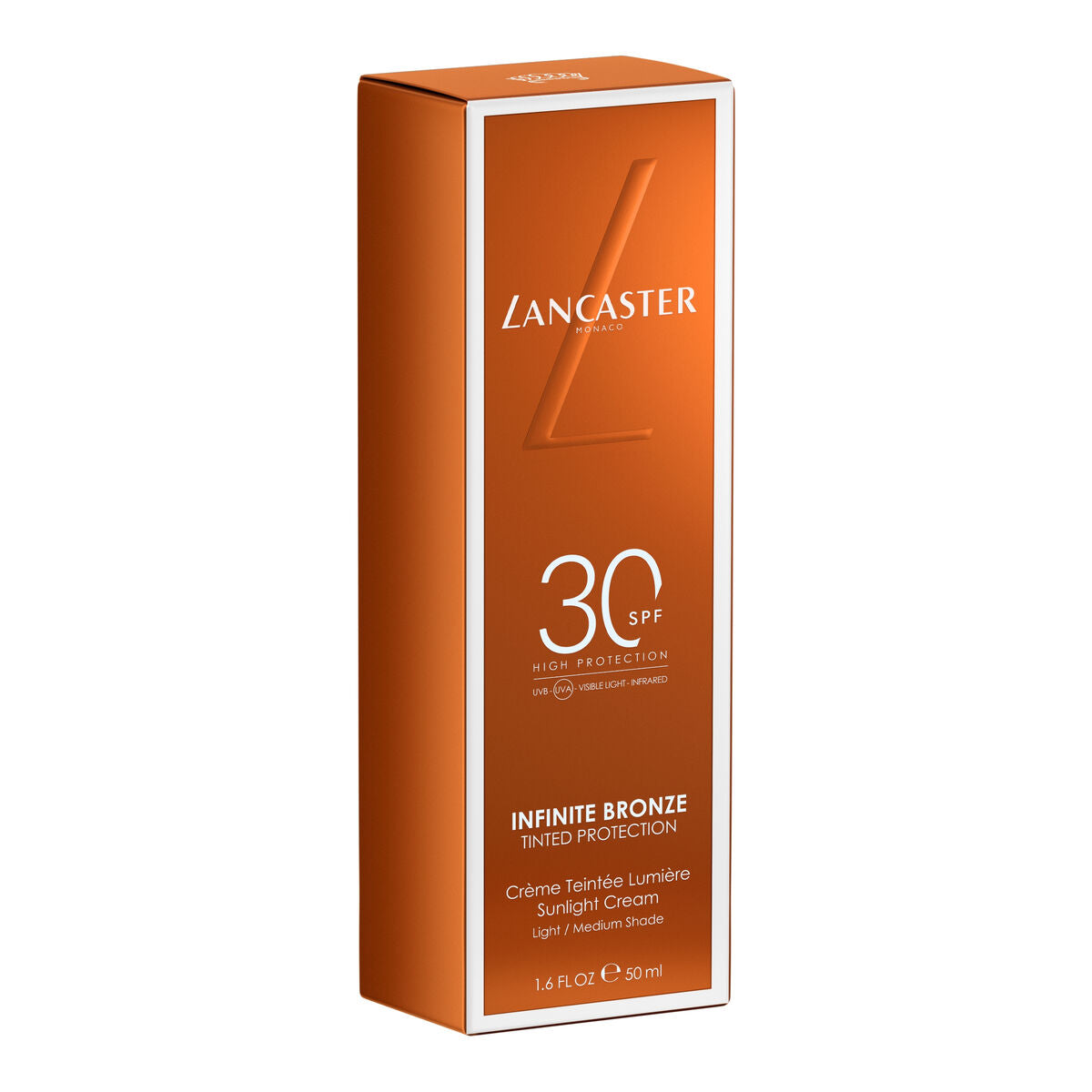 Facial Sun Cream Lancaster Infinite Bronze Clear Spf 30 50 ml-1