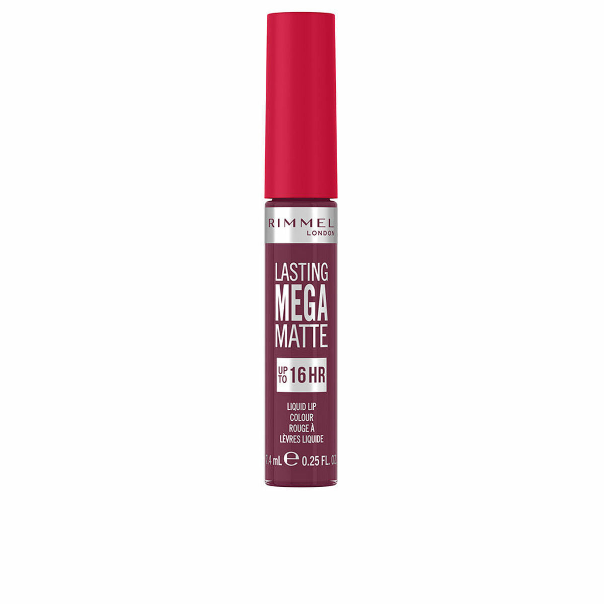 Lipstick Rimmel London Lasting Mega Matte Liquid Nº 940 Rock me purple 7,4 ml-0