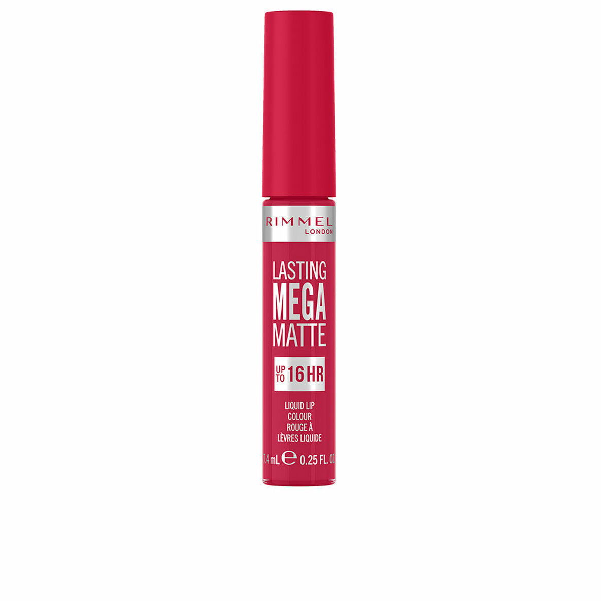 Lipstick Rimmel London Lasting Mega Matte Liquid Nº 910 Fuchsia flush 7,4 ml-0