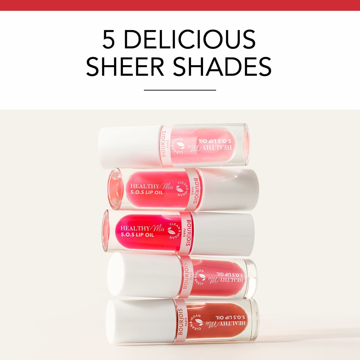 Lipstick Bourjois HEALTHY MIX S.O.S Nº 03-Straw'bisous 4,5 ml-5
