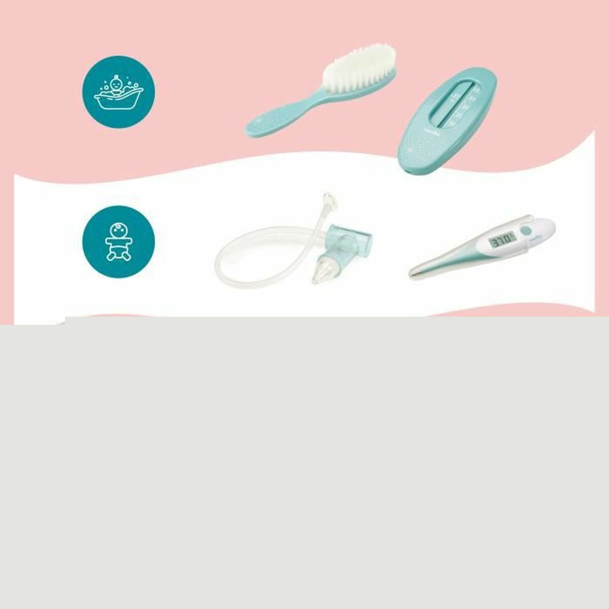 Hygiene set Babymoov Blue Grey-2
