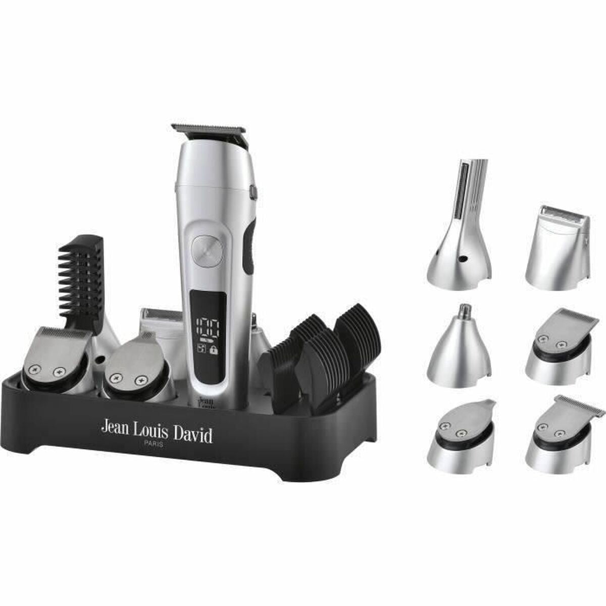 Hair Clippers Jean Louis David JLD ULTIMATE TRIMMER 6 Pieces-0