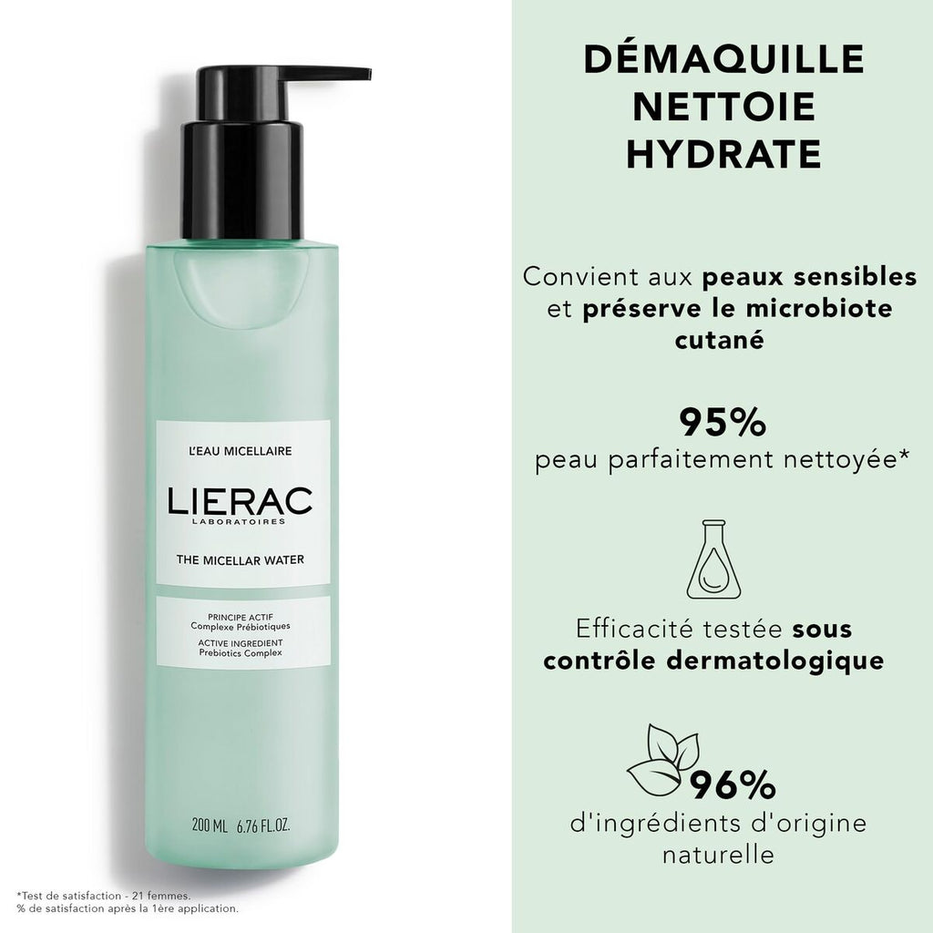 Facial Make Up Remover Lierac L'Eau Micellaire 50 ml-1