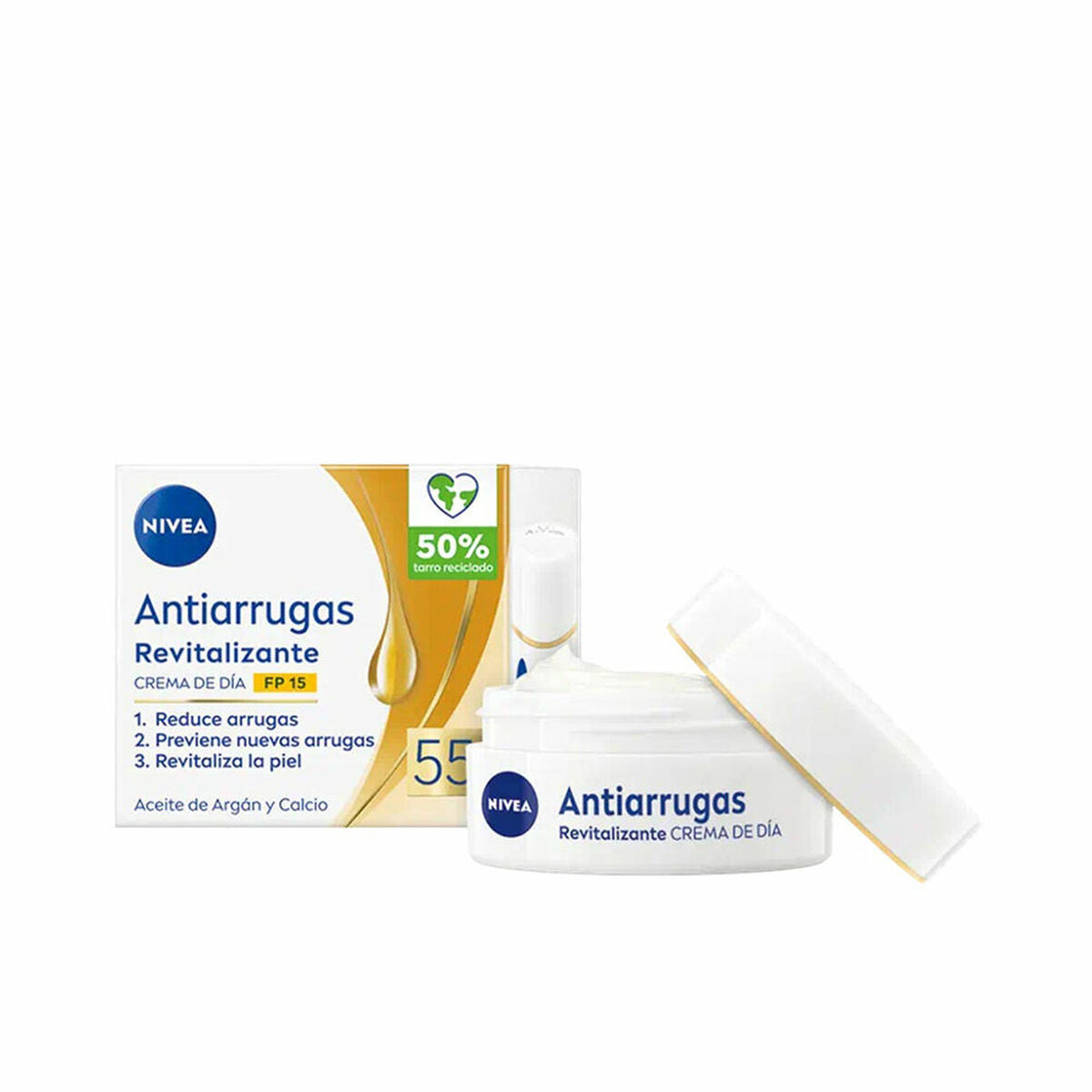 Day Cream Havaianas ANTI-ARRUGAS 55+ Spf 15 50 ml-0