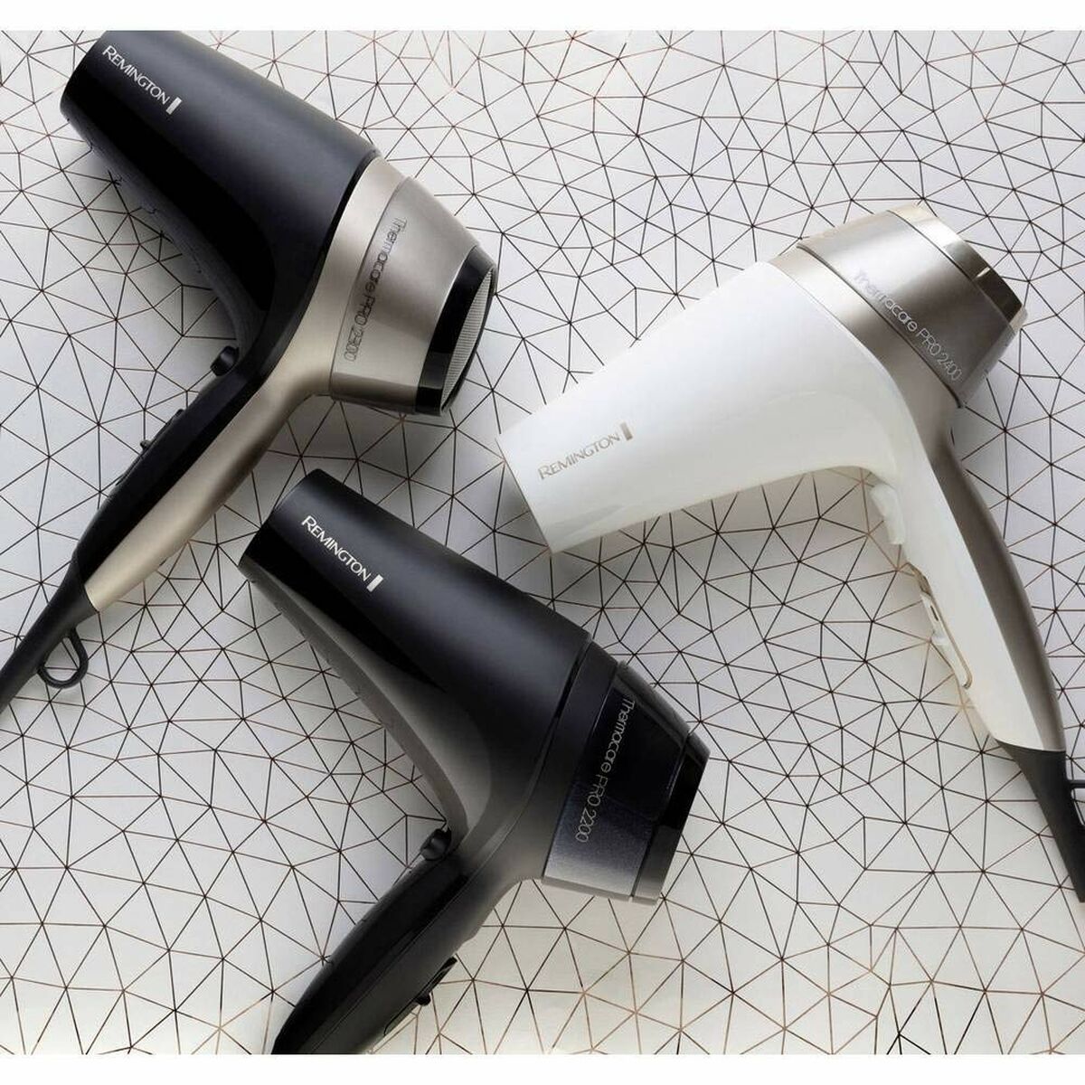 Hairdryer Remington D5710 White Black 2000 W-0