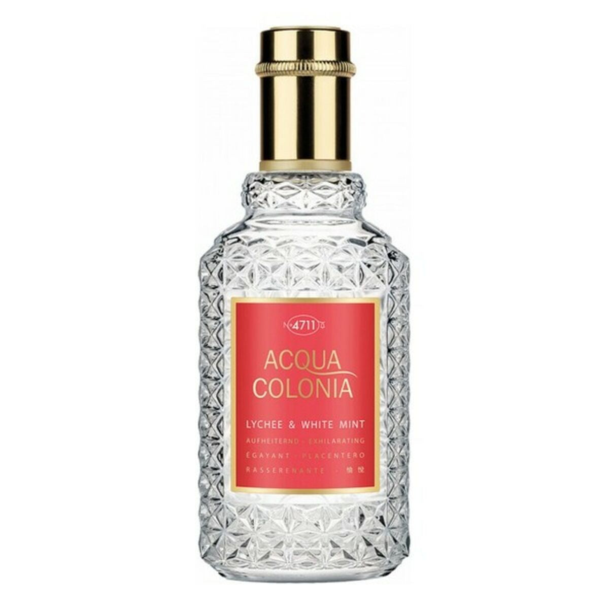 Men's Perfume 4711 ACQUA COLONIA LYCHEE & WHITE MINT EDC 50 ml-0