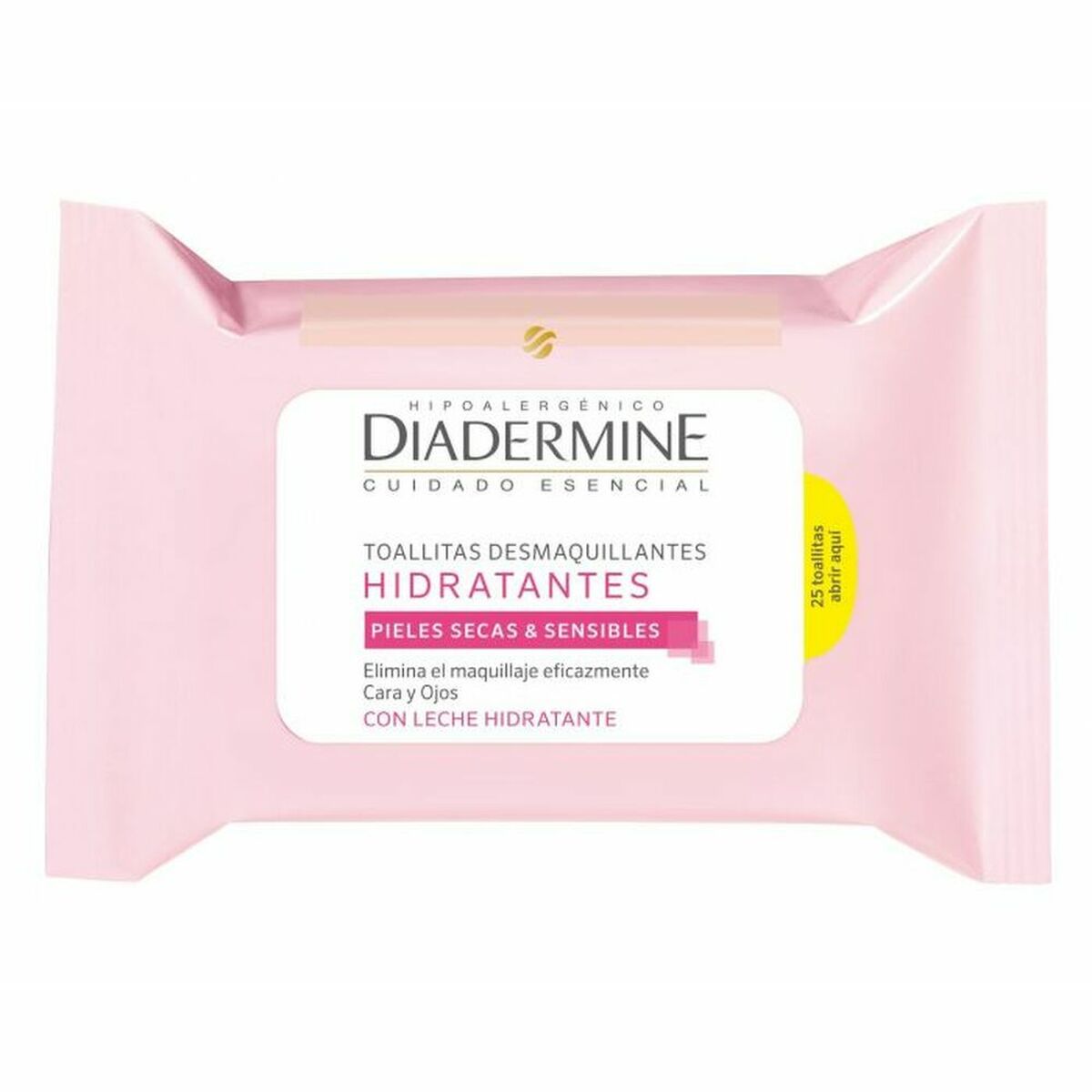 Make Up Remover Wipes Diadermine Moisturizing 25 Units-0