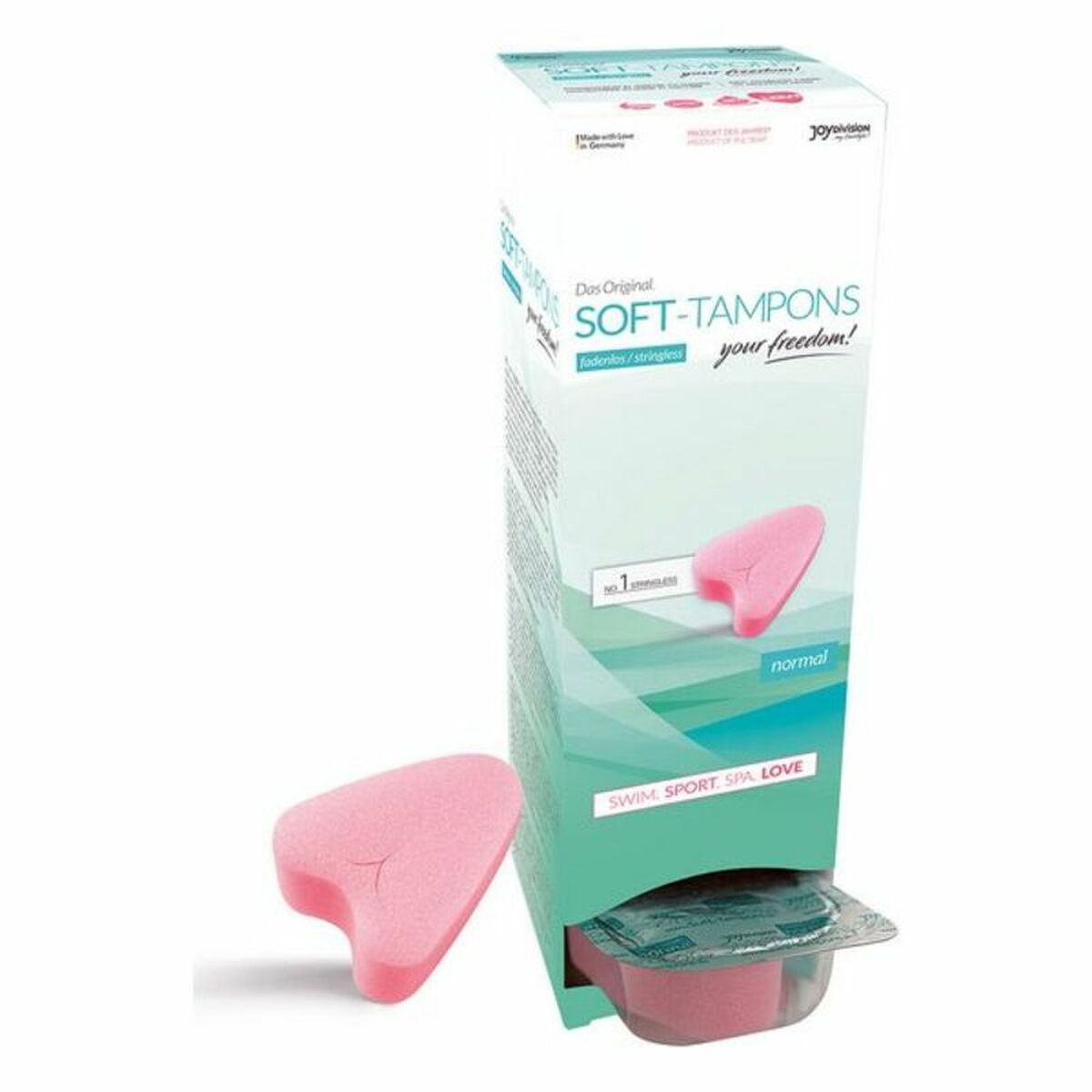 Hygienic Tampons Sport, Spa & Love Joydivision normal (10 uds)-1