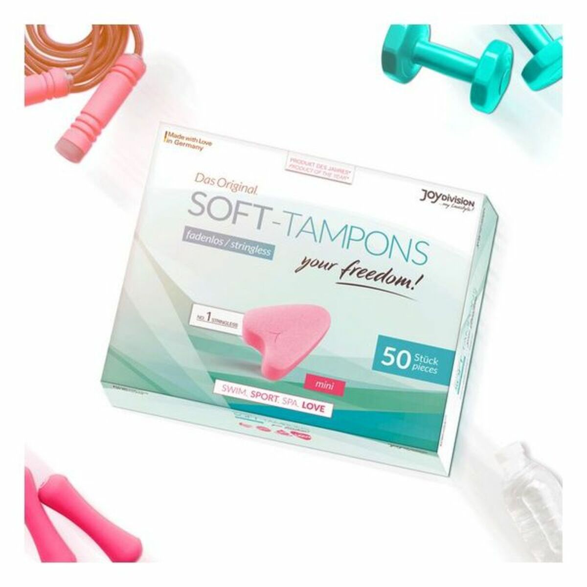 Hygienic Tampons Sport, Spa & Love Joydivision 6305860000 50 Units-0