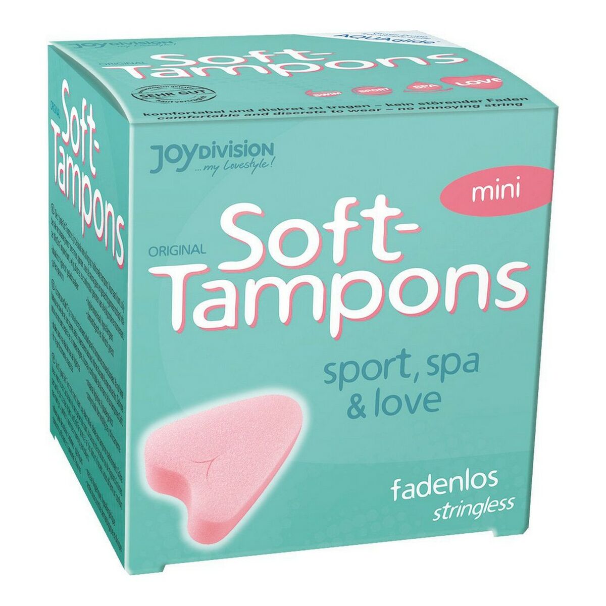 Hygienic Tampons Sport, Spa & Love Joydivision 12204 (3 pcs) 3 Units-0