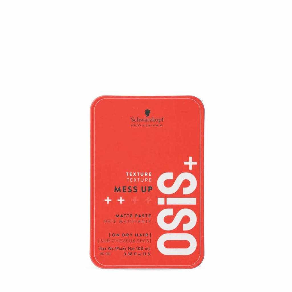 Hair Paste Schwarzkopf Osis+ Mess Up Medium hold Texturiser 100 ml-3