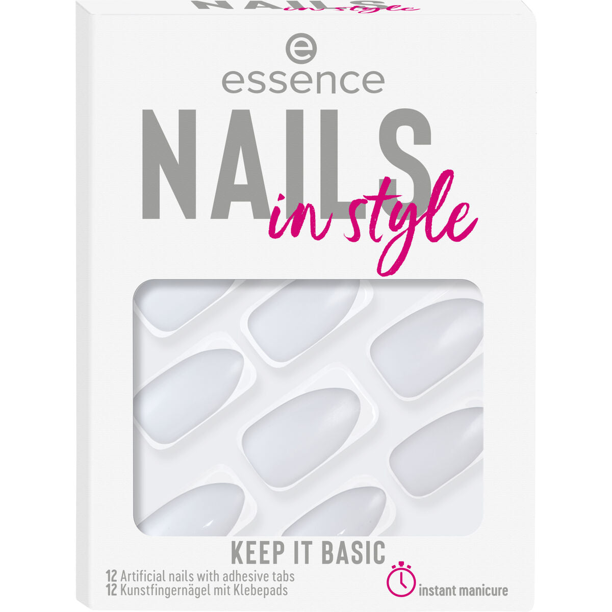 False nails Essence Nails In Style 12 Pieces 15-keep it basic-0