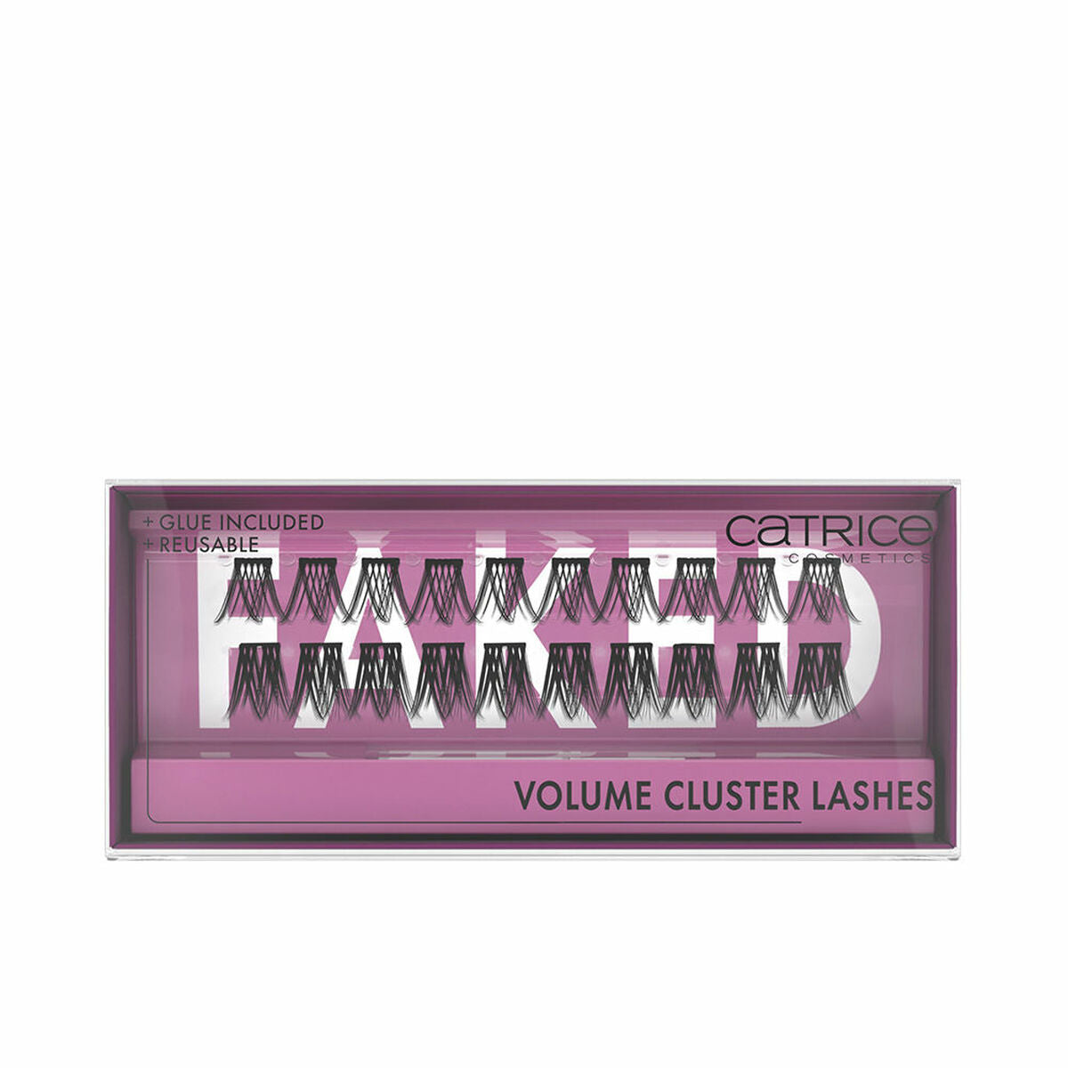 False Eyelashes Catrice FAKED VOLUMEN CLUSTER (1 Unit)-0