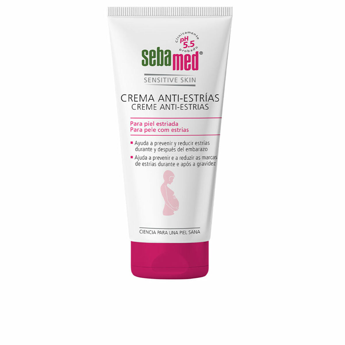 Anti-Stretch Mark Cream Sebamed Piel Sensible 200 ml-0