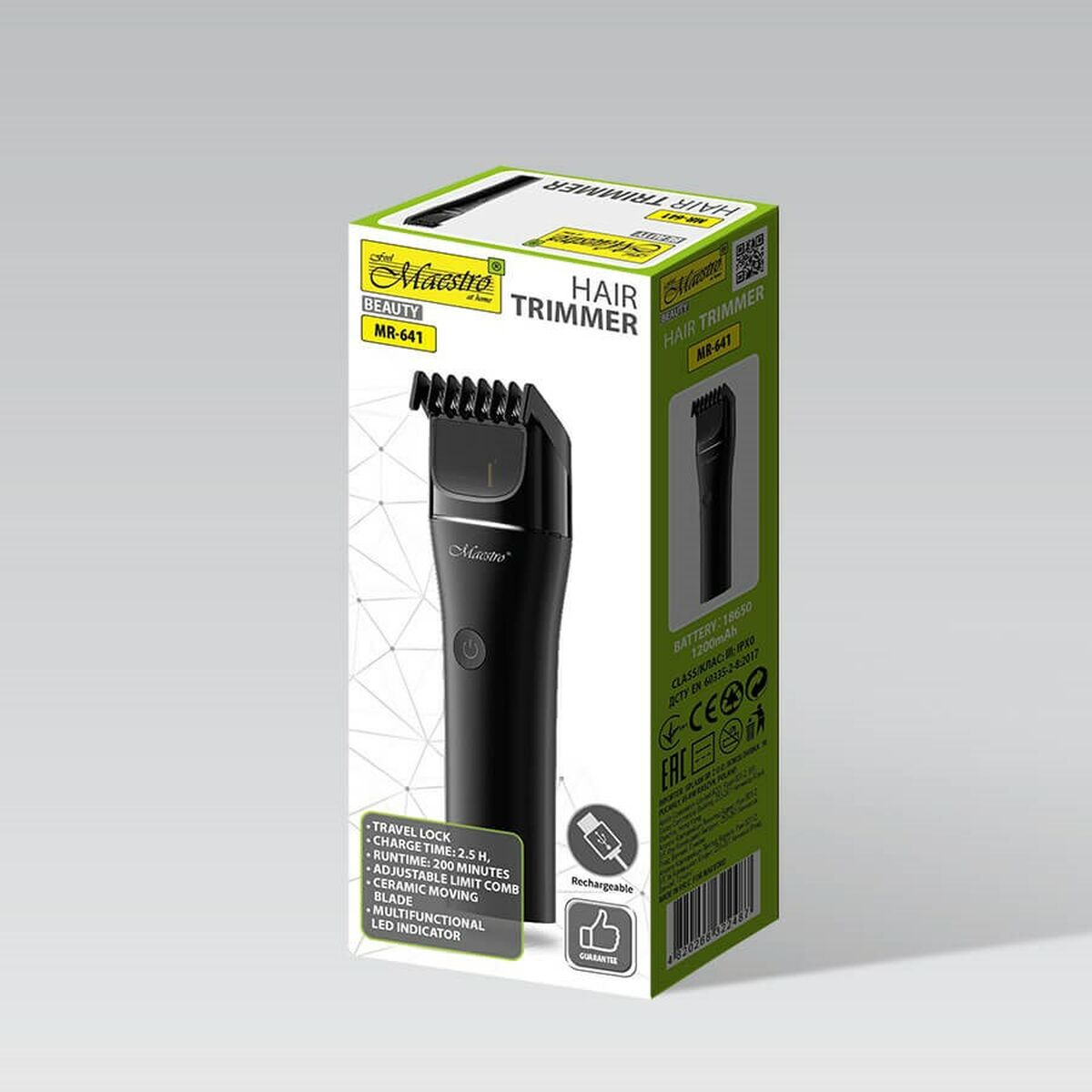 Hair Clippers Feel Maestro MR-641-1