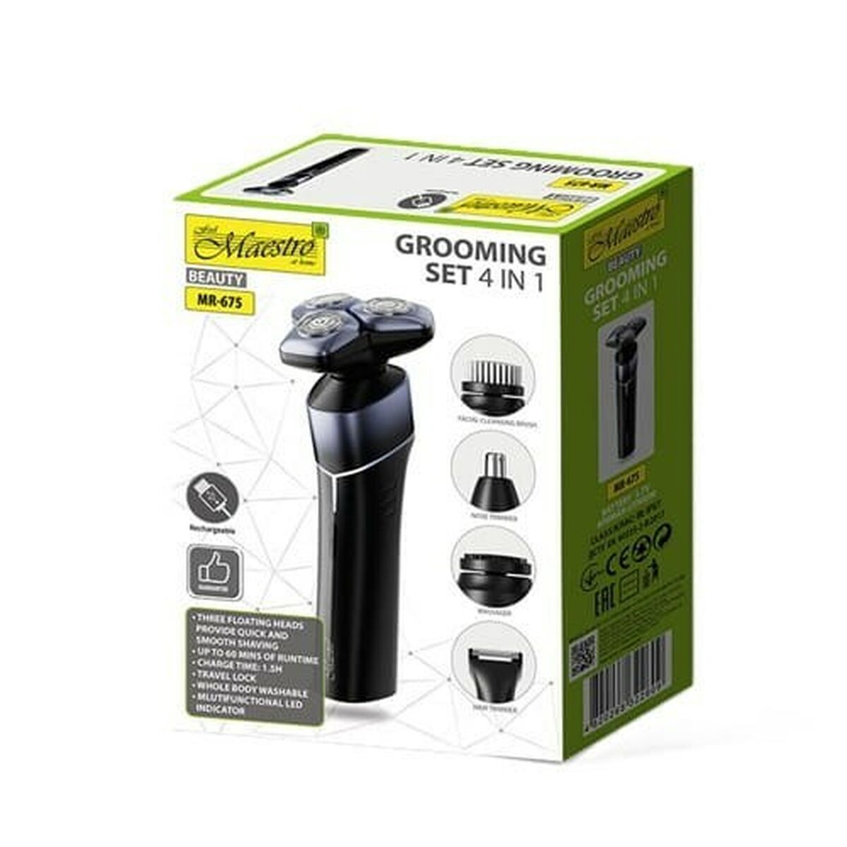 Hair Clippers Feel Maestro MR-675-3