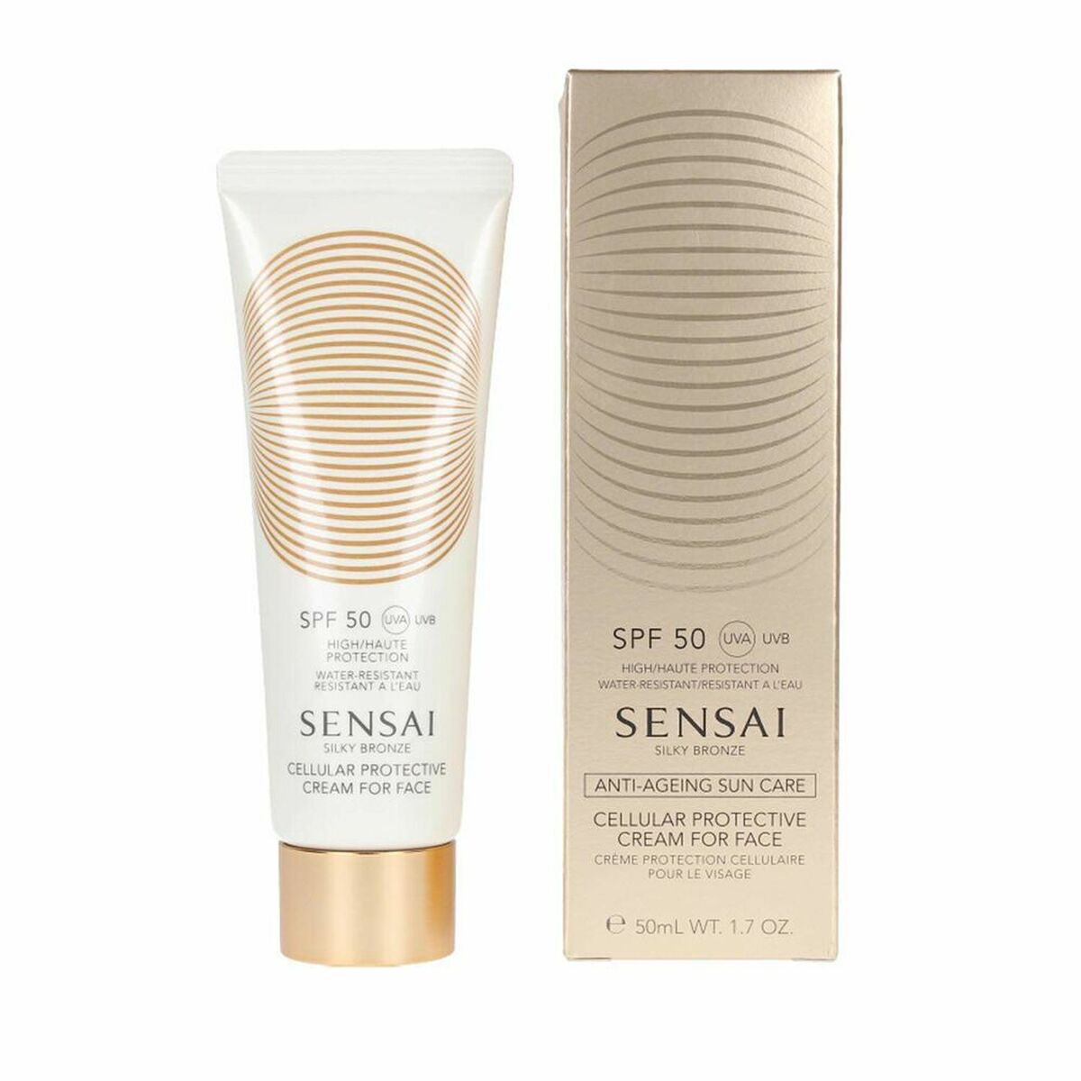 Facial Sun Cream Sensai SENSAI CELLULAR PROTECTIVE Spf 50 50 ml-0