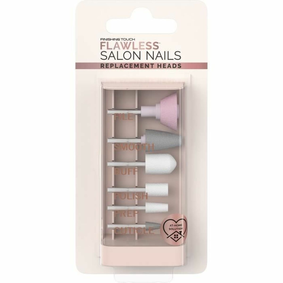 Manicure and pedicure sets FLAWLESS Salon Nails 6 Pieces-0