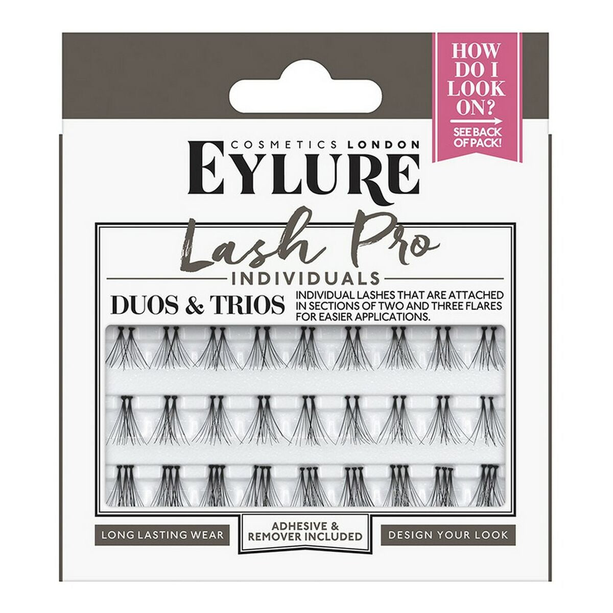 False Eyelashes Lash-Pro Individuals Duos & Trios Eylure 6005013N-0