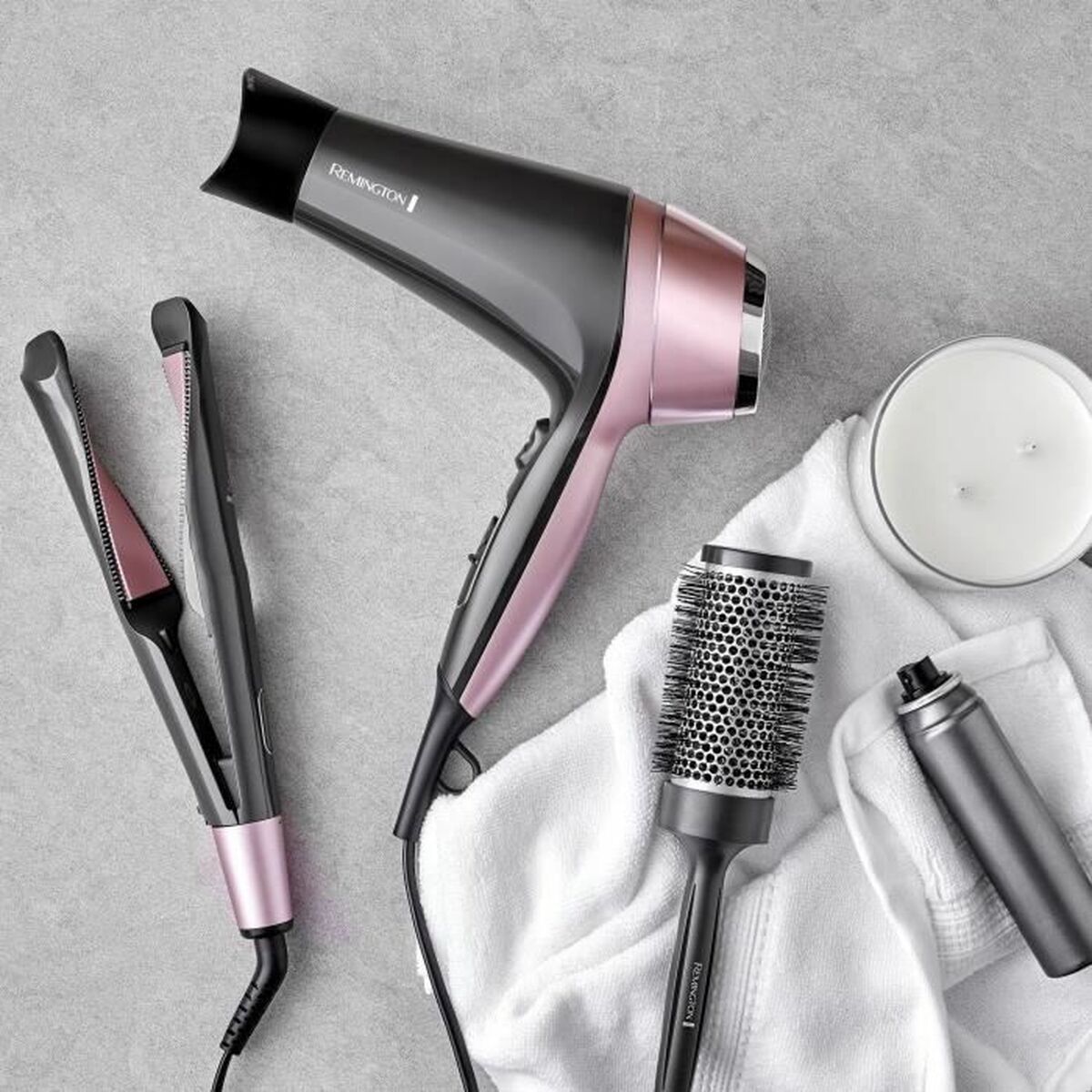 Hairdryer Remington 45672560100 2200 W Grey 2200 W-3