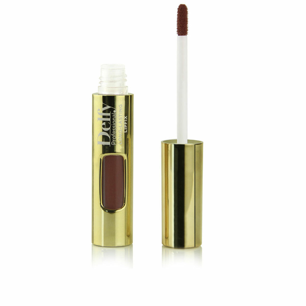 Lipstick Delfy LIPFIX GOLD Caramel 8 g-0