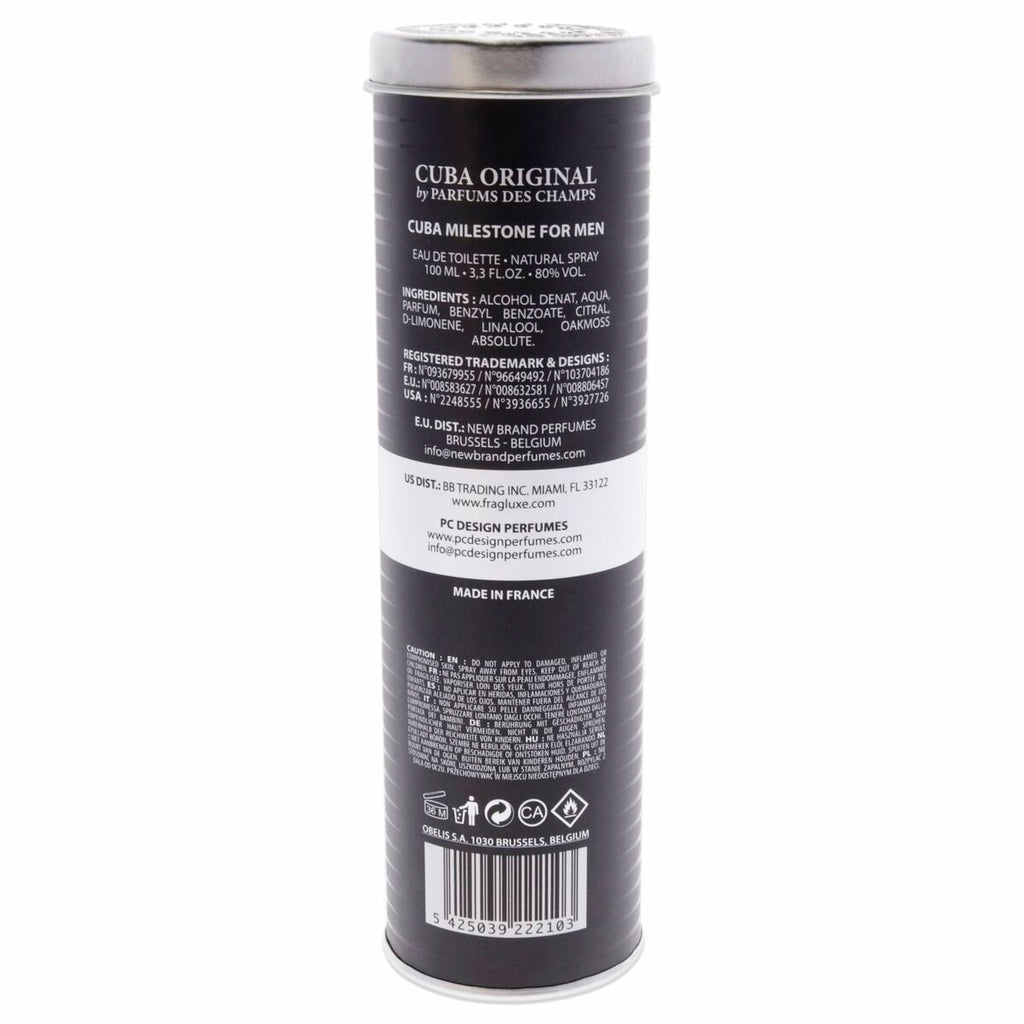 Men's Perfume Cuba Milestone 100 ml-1