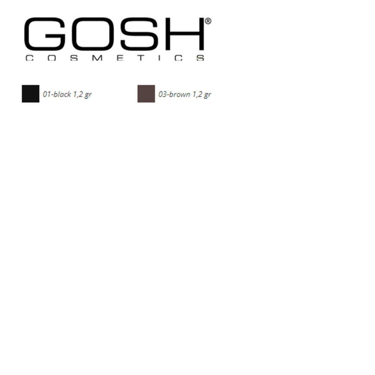 Eyeliner Intense Gosh Copenhagen (1,2 g)-3