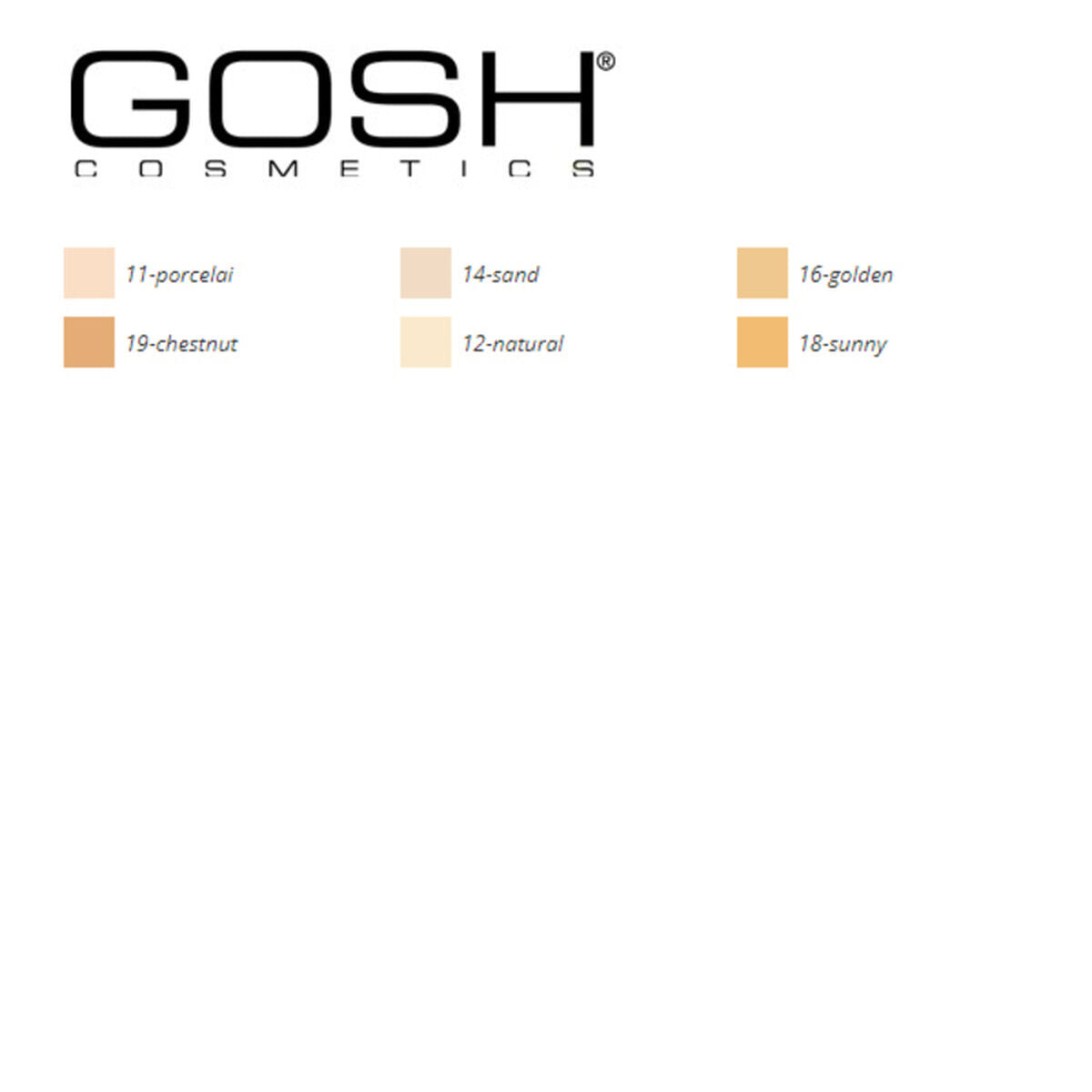 Liquid Make Up Base X-Ceptional Wear Gosh Copenhagen (35 ml)-7