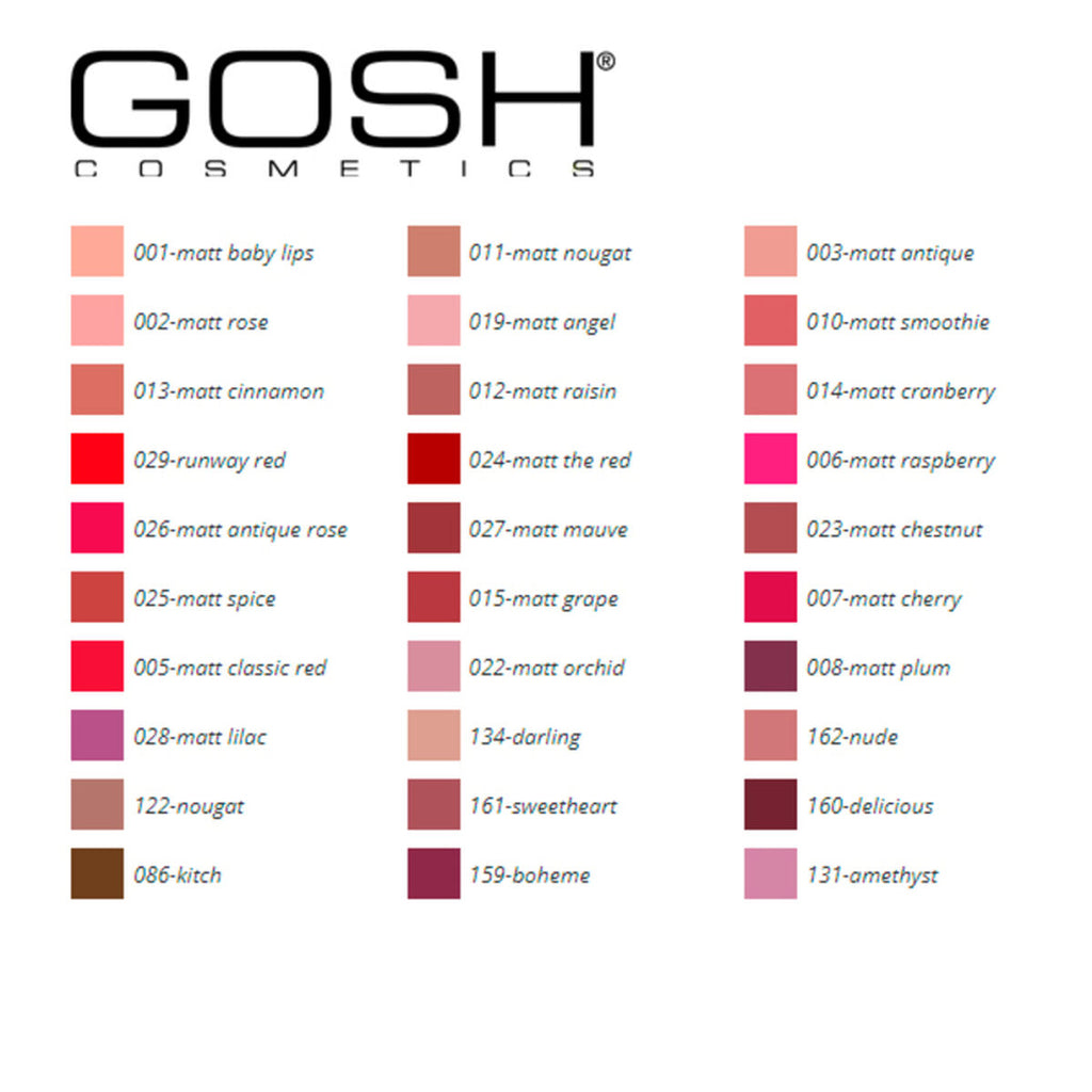Lipstick Velvet Touch Gosh Copenhagen (4 g)-18
