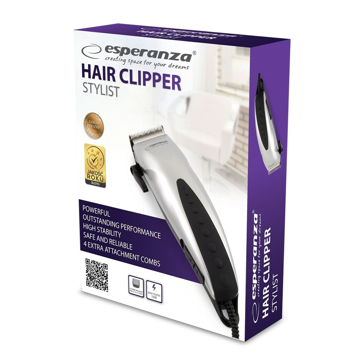 Hair Clippers Esperanza EBC003-1