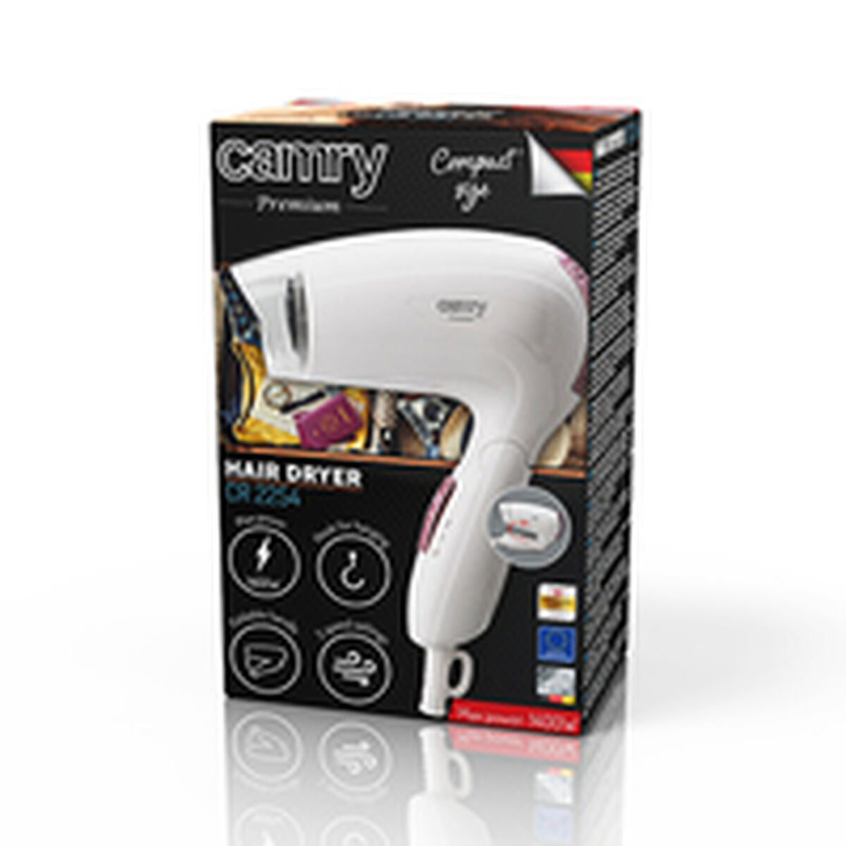 Hairdryer Adler CR 2254 White 1200 W-13