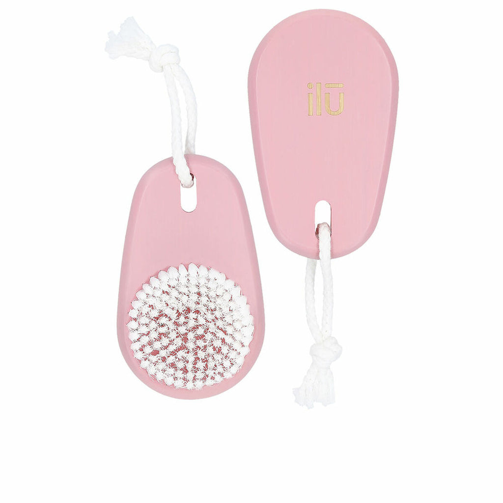 Cleansing and Exfoliating Brush Ilū BambooM! Pink-1