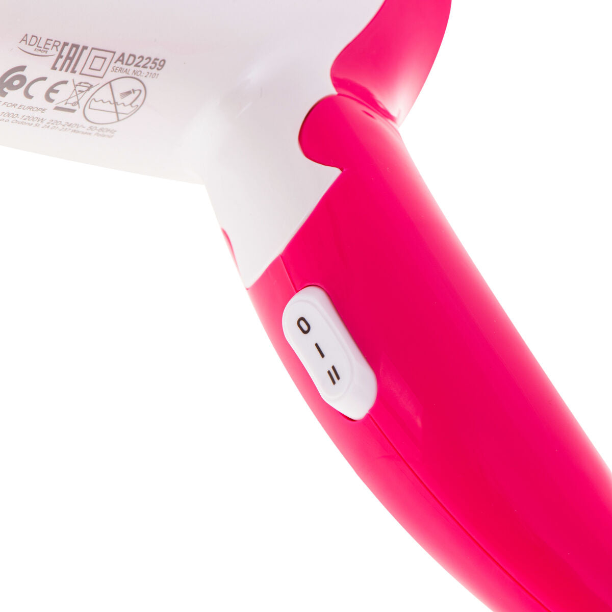 Hairdryer Adler AD 2259 Pink 1200 W-21