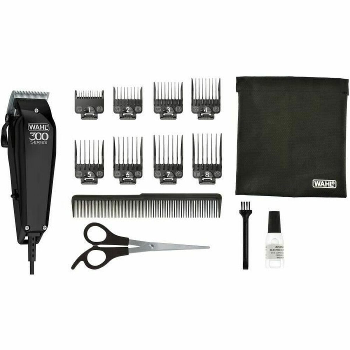 Hair clippers/Shaver Wahl Home Pro 300 Black Accessories-0