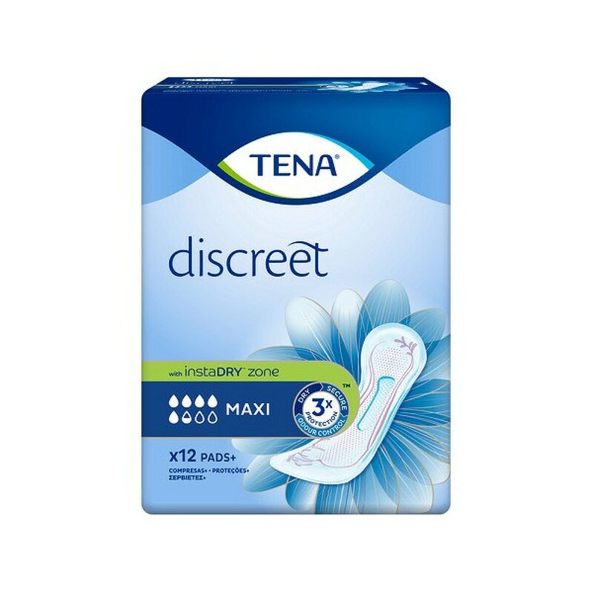 Incontinence Sanitary Pad Lady Maxi Tena (12 uds)-0
