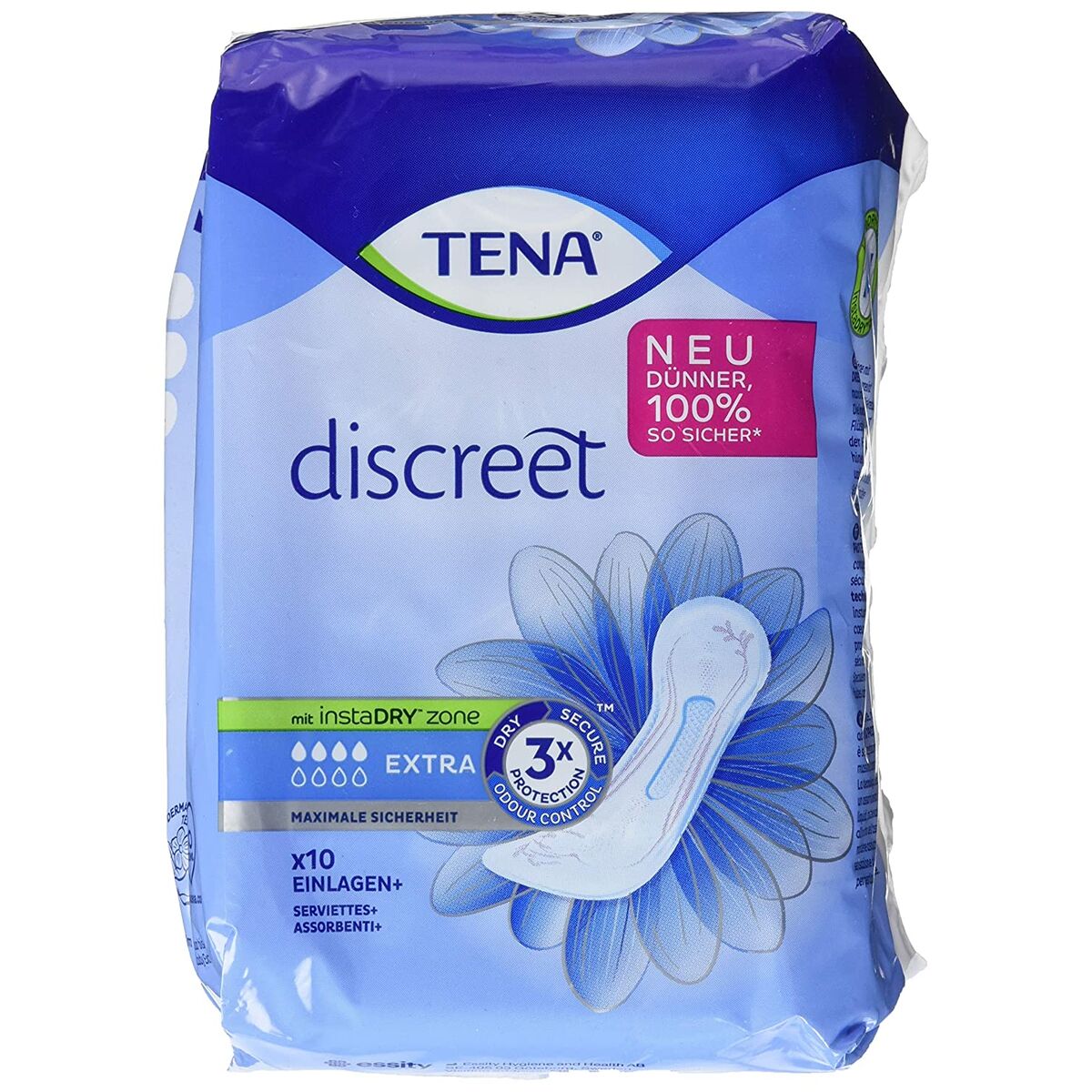 Incontinence Sanitary Pad Tena Discreet-0