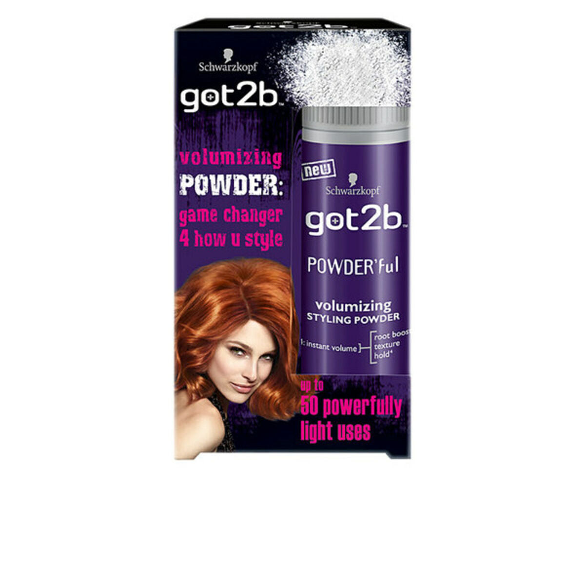 Hair Texturiser Got2b Powder'ful Schwarzkopf 1 10 g-0