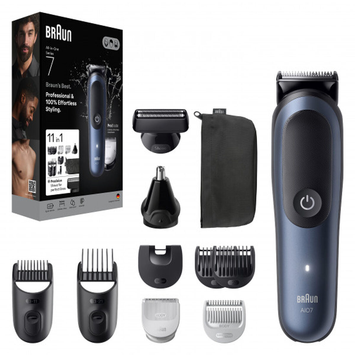 Hair Clippers Braun S7 ESSENTIAL AIO7540-0