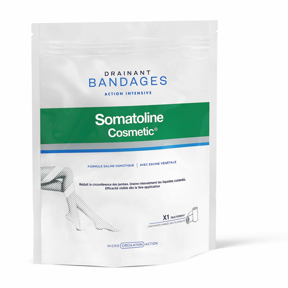 Bandages Somatoline Drenante Kit Completo Reducer Draining (1 Unit) (2 uds)-0