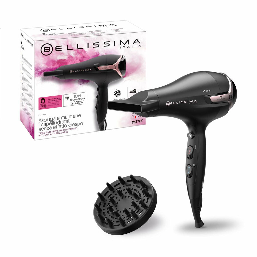 Hairdryer Bellissima K9 2300 Black Purple 2300 W-1