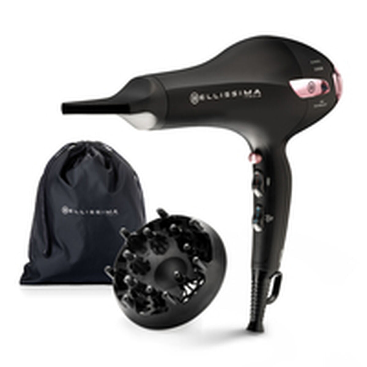 Hairdryer Bellissima 11858 2100 W Black / Rose Gold-1