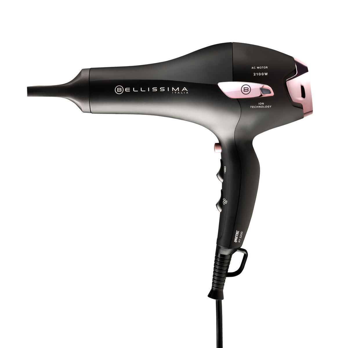 Hairdryer Bellissima 11858 2100 W Black / Rose Gold-0