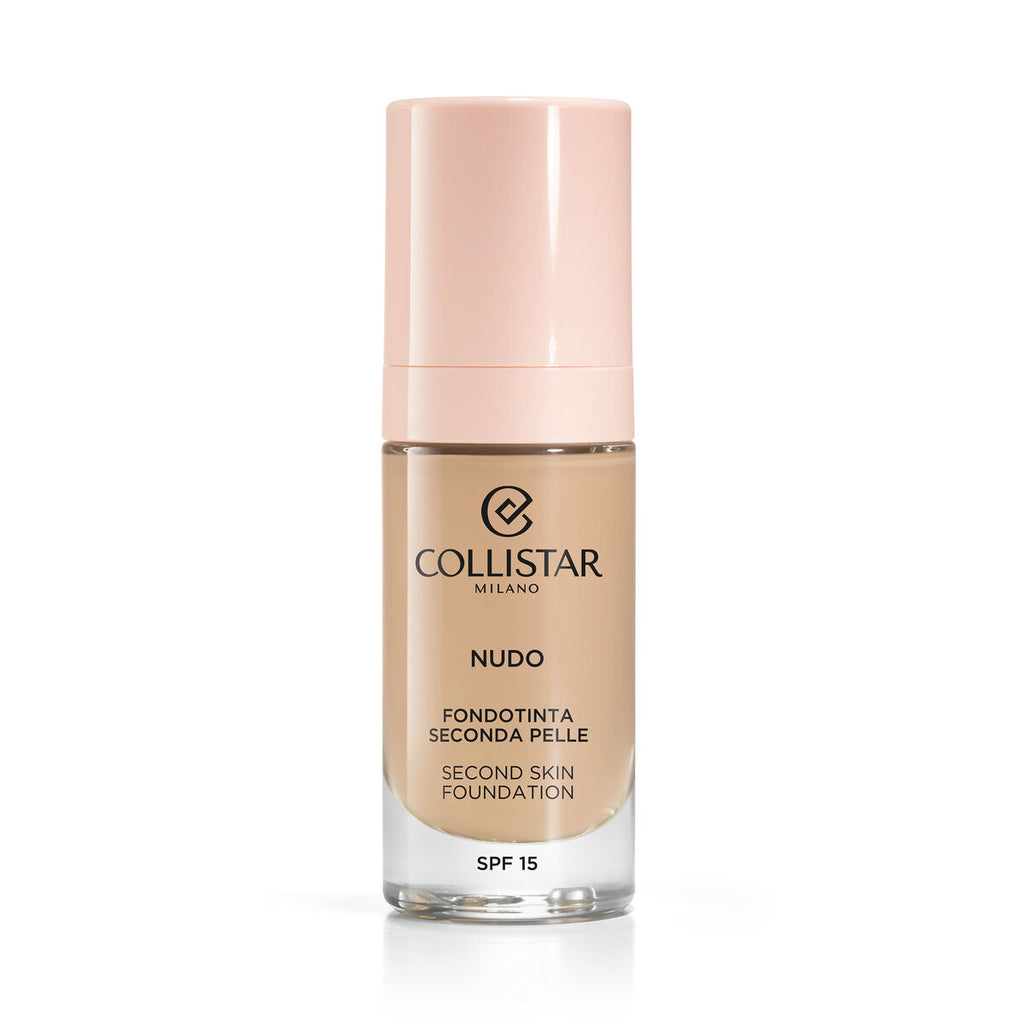 Fluid Foundation Make-up Collistar NUDO Nº 2N Beige Spf 15 30 ml-0